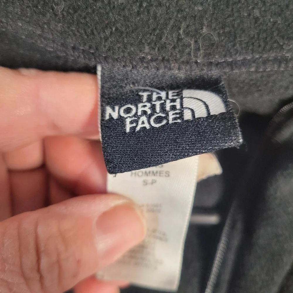 The‎ North Face Black Fleece Quarter-Zip Pullover Mens Size Small